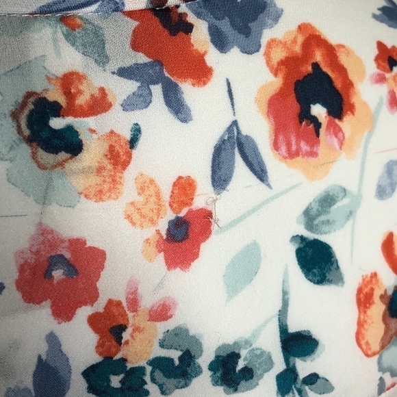 Joie silk Barba floral print top, NWT, XS - Picture 6 of 8